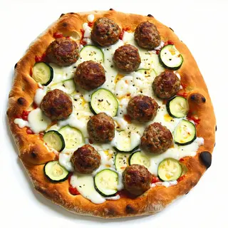 Beef pizza