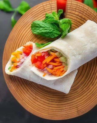 Pita vegetariana fredda