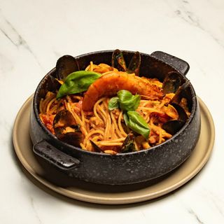 Spaghetti/penne Fruits De Mer