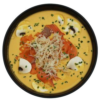 Soupe thai saumon crabe