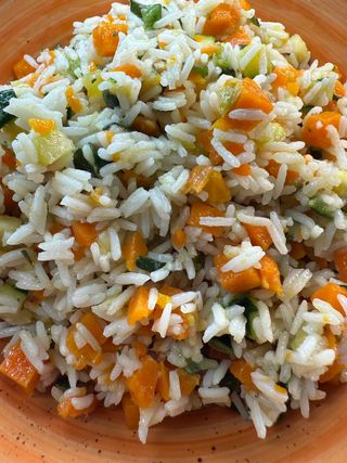 Riso basmati con verdurine