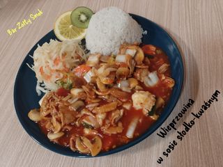 Wieprzowina w sosie słodko kwaśnym