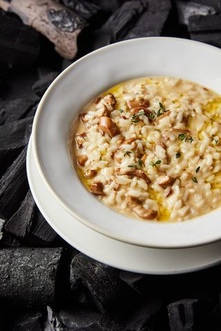 Різото з білими грибами