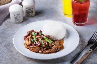 Курица с соусом терияки