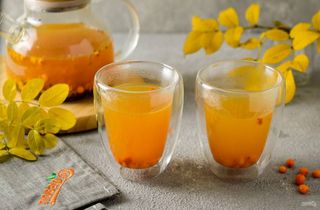 облепиховый чай (большая пор.)