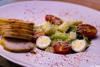 Салат "Цезарь" с курицей