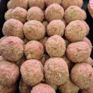 Polpettine con salsa rosa 1 porzione 