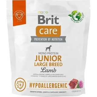 Brit Care Dog Junior Large Lamb 1 kg 