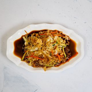 Rižini rezanci s povrćem