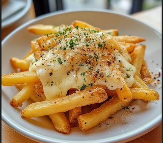 Frytki z serem średnie