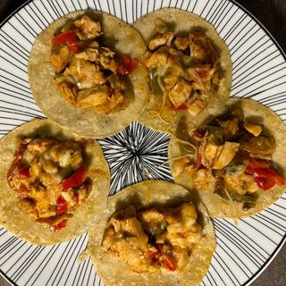 Fajitas Picantes con queso Sin Gluten (no es posible modificar)