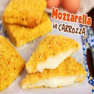 Italian Fried Mozzarella Sandwiches 2 Pezzi