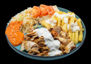 Shaorma la farfurie pui