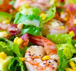 2.Ensalada Con Gambas