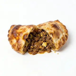 Empanada De Asado Y Provolone