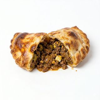 Empanada De Asado Y Provolone