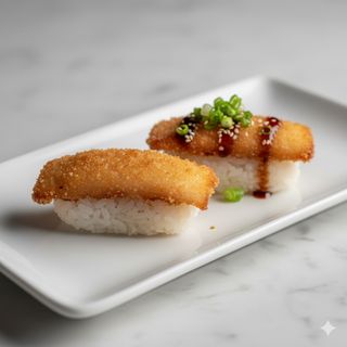 Nigiri de atún frito 2 pzs.