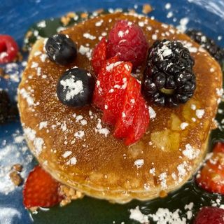 Pancake Con Sirope De Arce