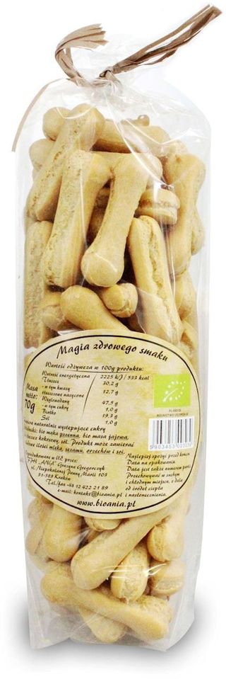 PAŁECZKI PTYSIOWE BEZ DODATKU CUKRU BIO 70 g - BIO ANIA