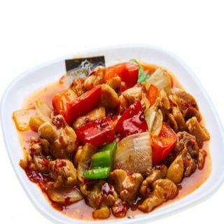 51. Pollo Con Salsa Picante