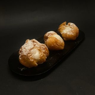 bignè fritti con ricotta 500gr