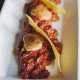 Steak tartar de vaca retinta madurada con tuétano tostado
