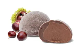 Mochi Cream Castaña (2 Uds.)