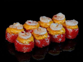 Uramaki zapiekane DELUXE 8 szt.