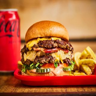 Menu DOUBLE BEEF BURGER 