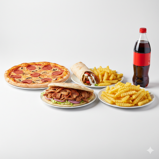 Super Oferta 1 Pizza Grande (30 Cm.) + 1 Kebab