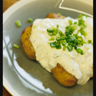 Картопля з фреш соусом