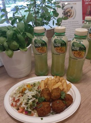 Shawarma Seitan (Zamiennik mięsa - produkt wegański)