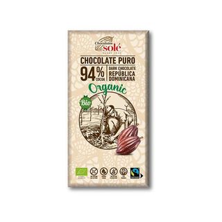 Chocolate Negro 94 % Solé 100 G.