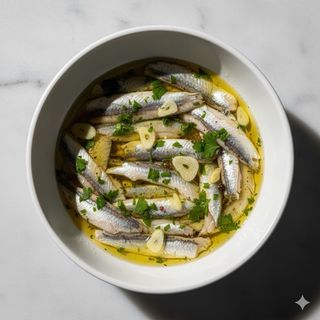 Ración De Boquerones En Vinagre