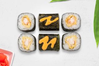 Макі з креветкою темпура