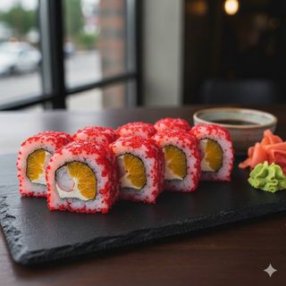 Філадельфія з креветкою в ікрі