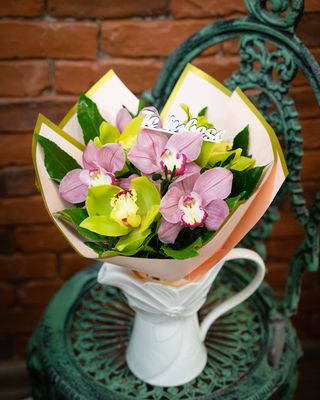 Buchet 7 Cupe Orhidee