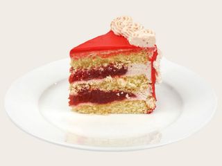 Торт полуничний