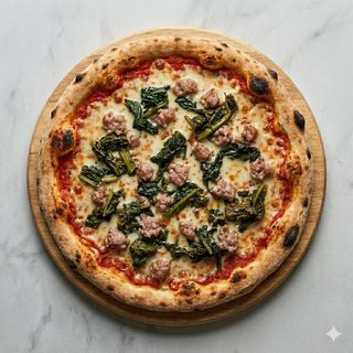 Friarielli e salsiccia