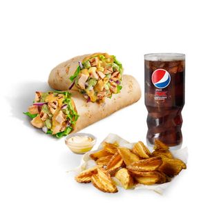 Menú Wrap Chicken Guacamole