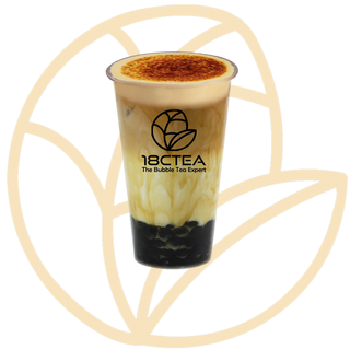 Creme caramel milk tea