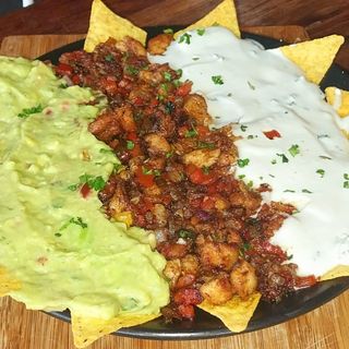 Chicken Fajita Nachos