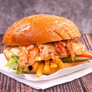 Бургер с месо от дюнер