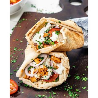 Chicken Double Sausage Shawarma