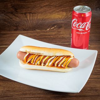 Obrok hot dog i Coca-Cola 0.33l