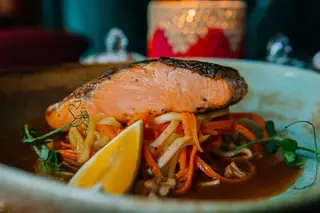  Baked salmon