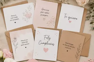 Tarjeta Con Mensaje Personalizado