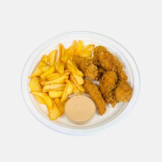 Crispy picant/nepicant cu cartofi și sos