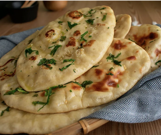 Pan con ajo y chile verde