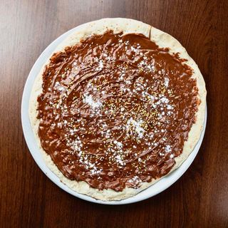 Pizza Con Nutella Para Compartir